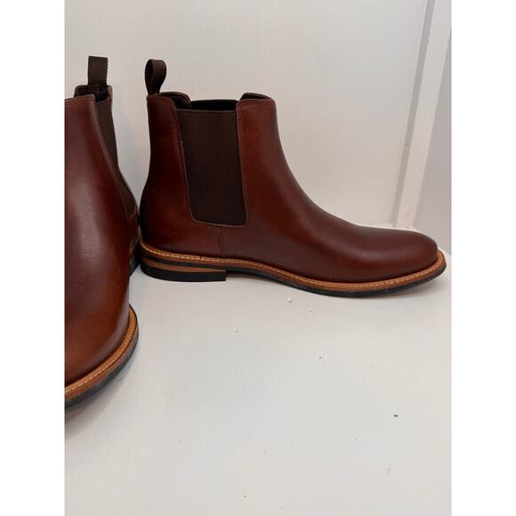 NISOLO Javier Chelsea Boot – Brandy Leather – Men’s Size 12.5 NEW in box - Picture 4 of 13